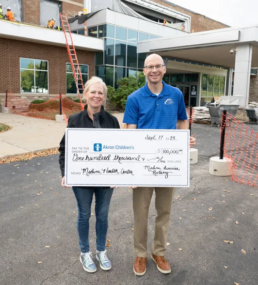 Medina Sunrise Rotary grant award to Akron children's